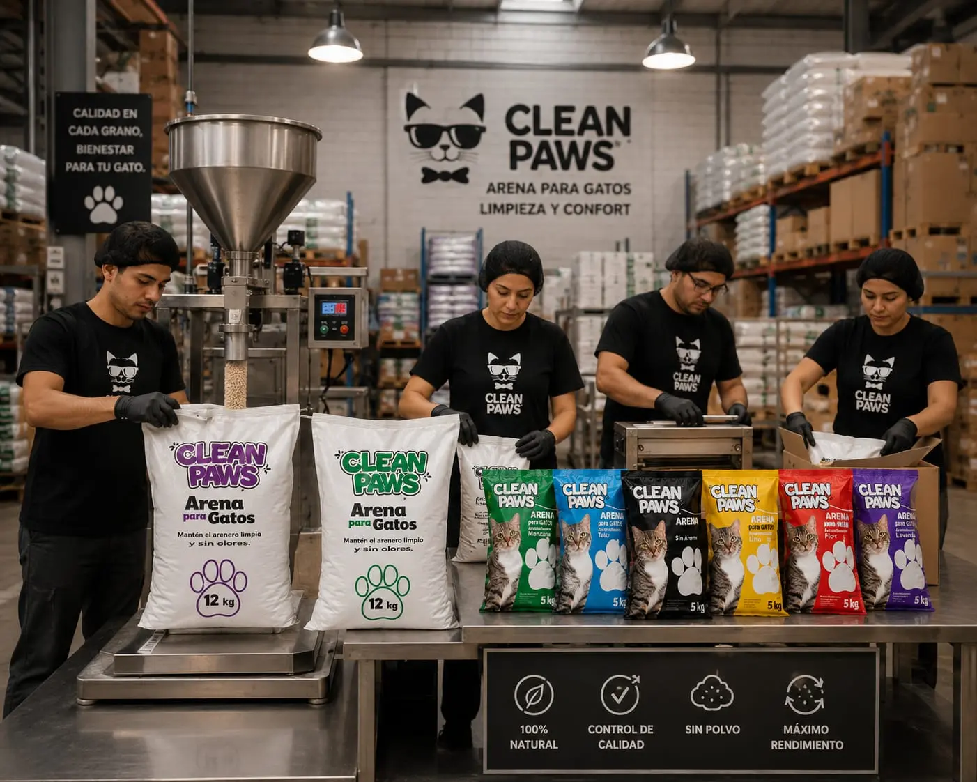 Clean Paws Arena Para Gatos