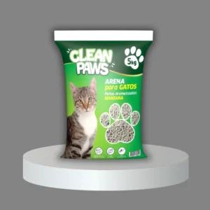 Arena para gatos 5KG - Aroma Manzana Verde